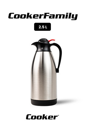 HeatLock 2,5 Litre Paslanmaz Çelik Termos CKR2036