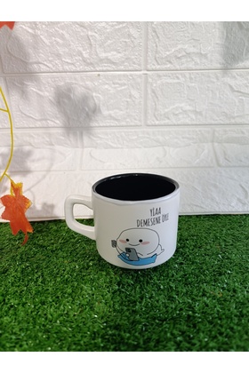 Kahve fincanı " Yiaaa Demesene öyle"