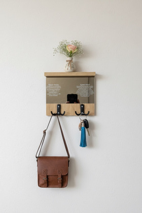 Anahtarlık, aynalı dua, askılık, Ayna ,dualı anahtarlık , raf , duvar dekorasyon