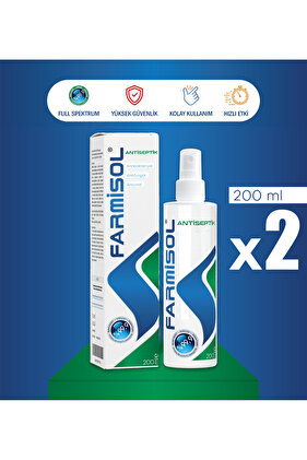 Kişisel Kullanım Antiseptiği 200ml - 2 Adet