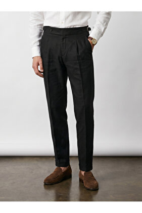 Premium lanene pantalone u starom stilu - Jednostavne i elegantne