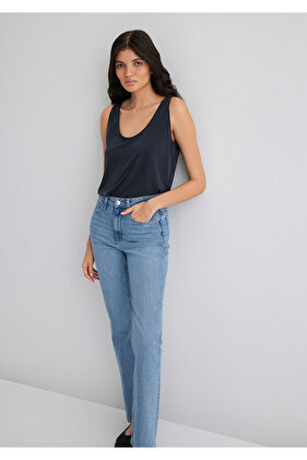 Soft-Premium Siyah (TENCEL™) Modal Karışımlı Atlet Slim Fit / Dar Kesim 1613216-900