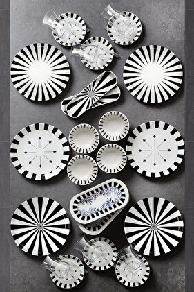 32 Piece 6 Person Majesty Porcelain Breakfast Set New Bone