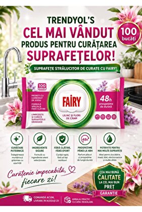 LILIUM WET WIPES 100 PCS