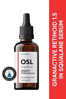 Omega Skın Lab Granactive Retinoid %1.5 In Squalene Serum 30 ml