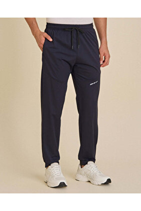 Men Navy Activewear Track Pants