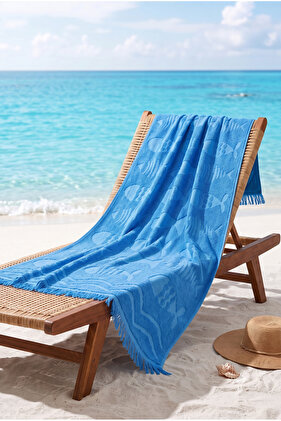 Peškir za plažu 100% pamuk , Brzo se suši , mekan, peškir za kupanje, ivica Sa resama