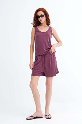 Modal Şortlu İkili Takım TKM7248