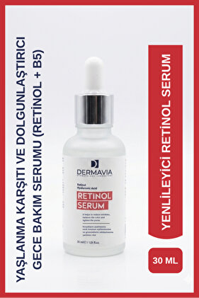Onarıcı, Besleyici & Yenileyici Retinol Serum Genç Görünüm 30 Ml