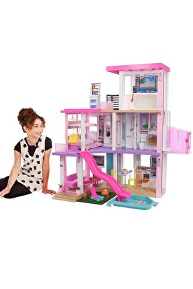 Sesli ve Işıklı Barbie'nin Rüya Evi Oyun Seti GRG93