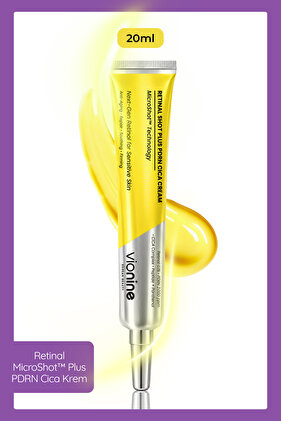 Retinal Microshot ™ Plus Pdrn Cica Cream 0.1% Made in Korea 20 ml