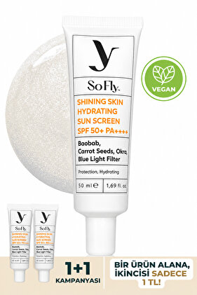 Shining Skin Hydrating Sun Screen Spf50 Pa 50ml