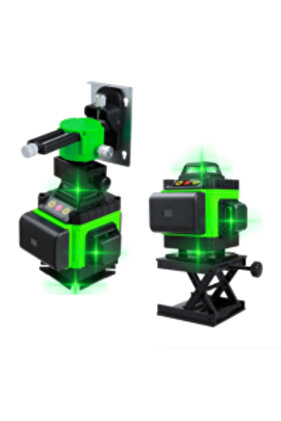 Laser Level 4x360° | 16 Green Lines,DealsReall® 2 Batteries 4000 mAh, Remote Control