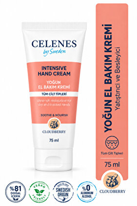 Yoğun Nemlendirici Cloudberry El Bakım Kremi Kuru ve Hassas Ciltler 75 ml