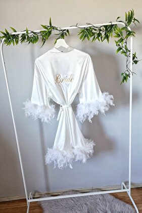 العروس روب الزفاف تصميم خاص روب الزفاف