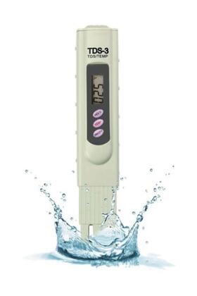 Dijital Tds Metre Su Kalitesi +sıcaklığı Ölçüm Cihazı-su Termometresi-akvaryum Su Saflık Ölçer Aleti