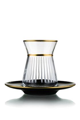 Yeni Yıl El Yapımı 12 Parça 6 Kişilik Irem Çay Seti