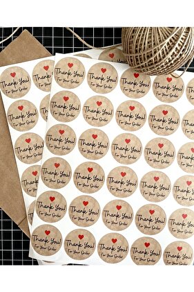 ملصق شكرًا لك على شكل كرافت 35 قطعة 4 سم