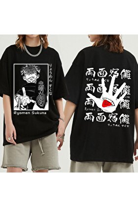 تي شيرت مطبوع عليه Anime Jujutsu Kaisen