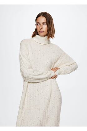Kadın Ekru Elbise