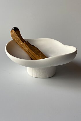 Palo Santo Tütsülük Mumluk Beyaz