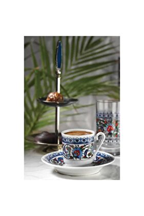 طقم أكواب غطاء 12 قطعة لـ 6 أشخاص