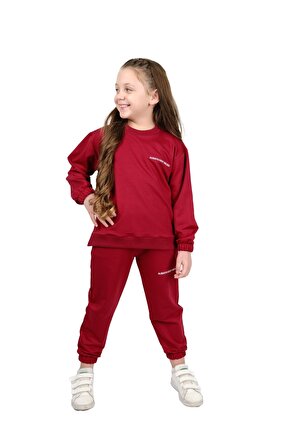 Unisex Tracksuit Set with Seasonal Embroidery Detail