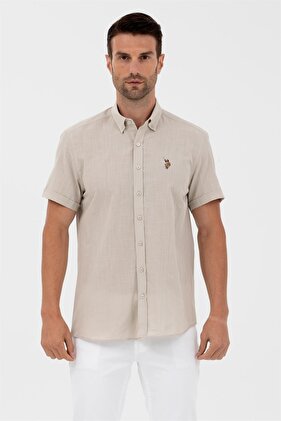 قميص رجالي بأكمام قصيرة من U.S. Polo Assn Elfygl023y1570086