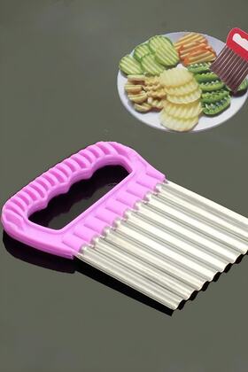 قطاعة رقائق البطاطس على شكل موجة، قطاعة تقطيع البطاطس المسننة