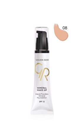 Liquid Powder Mineral Foundation Spf 15 No 08 35 ml