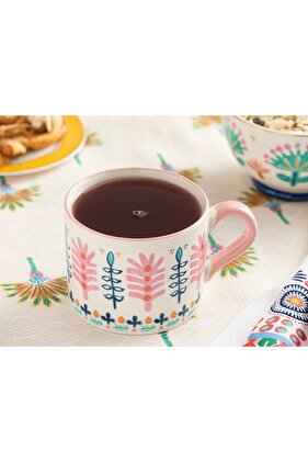 كوب لوف ادور نيو بون تشاينا 440 مل وردي