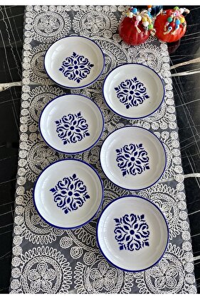 Nettle Model 6-Piece Round Breakfast Plate