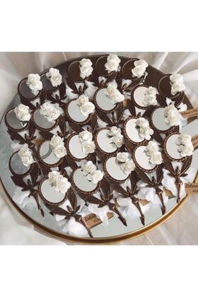 مغناطيس مرآة الملاك لحفلات الخطوبة 25 قطعة