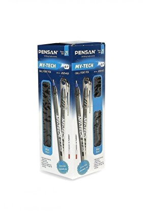 My-tech 0.7mm Mavi Tükenmez Kalem 25'li Paket - Mavi - Ortaokul
