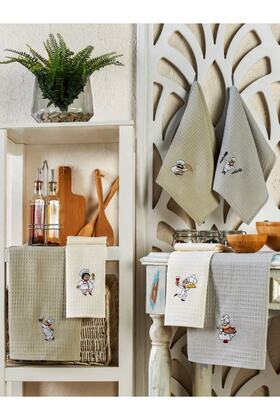 منشفة مطبخ موديل منديل 6 قطع - 40x60