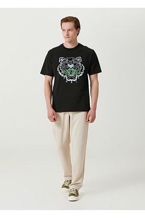 Kenzo Collection Tiger Logo Siyah T shirt Fiyat Yorumlar Trendyol