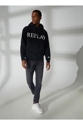 Replay Kapu on Yaka Siyah Erkek Sweatsh rt M652900022890p Sweatshirts Relaxed Fiyat Yorumlar Trendyol