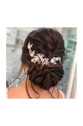 تاج سفید زنانه سنگ کریستال Kontes - کد 37981445