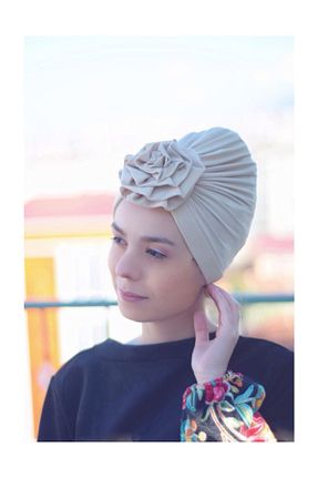 کلاه شنای حجاب طوسی زنانه Sahra Şal Dünyası - کد 39081459
