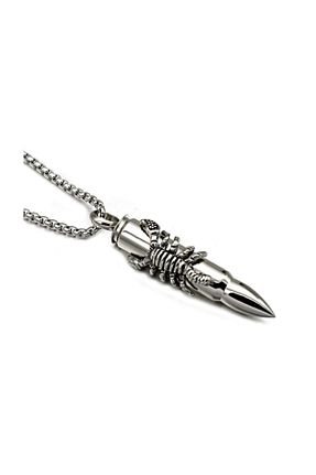گردنبند استیل ( فولاد ) طوسی مردانه استیل (فولاد) Chavin - کد 31614674