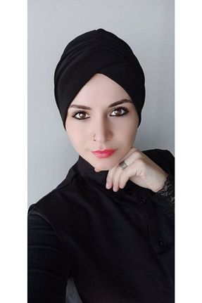 کلاه شنای حجاب مشکی زنانه BAV Butik Ayvitrin - کد 52926111