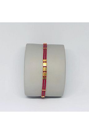 دستبند جواهر قرمز زنانه منجق NUMO - کد 46115502