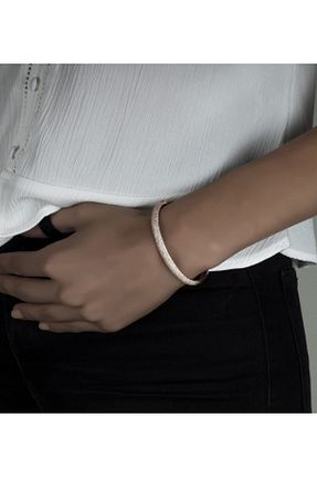 دستبند نقره سفید زنانه 925 عیار LINTERNA - کد 46302738