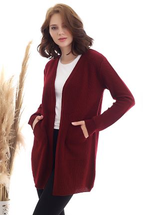 رویه زرشکی زنانه اکریلیک Devinka - کد 46700843