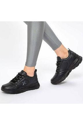 کفش اسنیکر مشکی زنانه بند دار Kinetix - کد 46682827