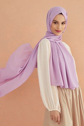 شال بنفش زنانه پلی استر Cardion - کد 46683970