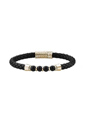 دستبند نقره زرد مردانه 925 عیار ATOLYESTONE - کد 46853628