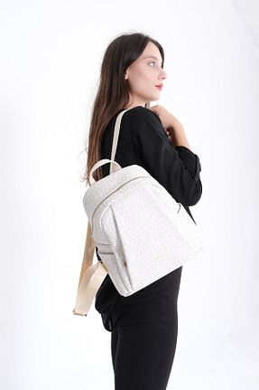 کوله پشتی بژ زنانه سایز متوسط Just Polo - کد 47147884