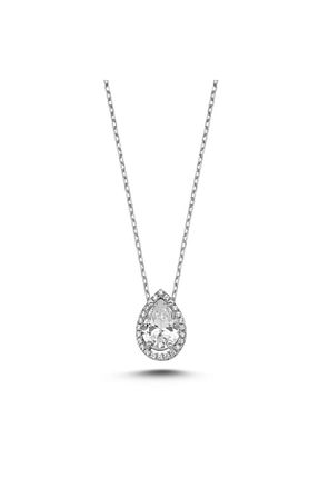 گردنبند نقره سفید زنانه 925 عیار Khailo Silver - کد 36865229