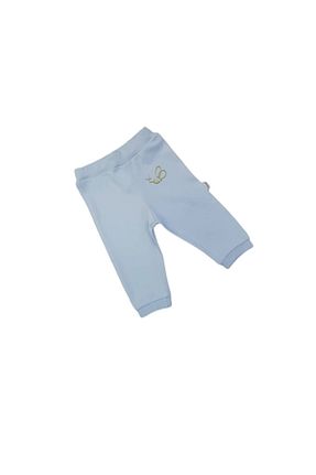 شلوار کرمگن آبی بچه گانه پاچه کش دار Bebengo - کد 36705905